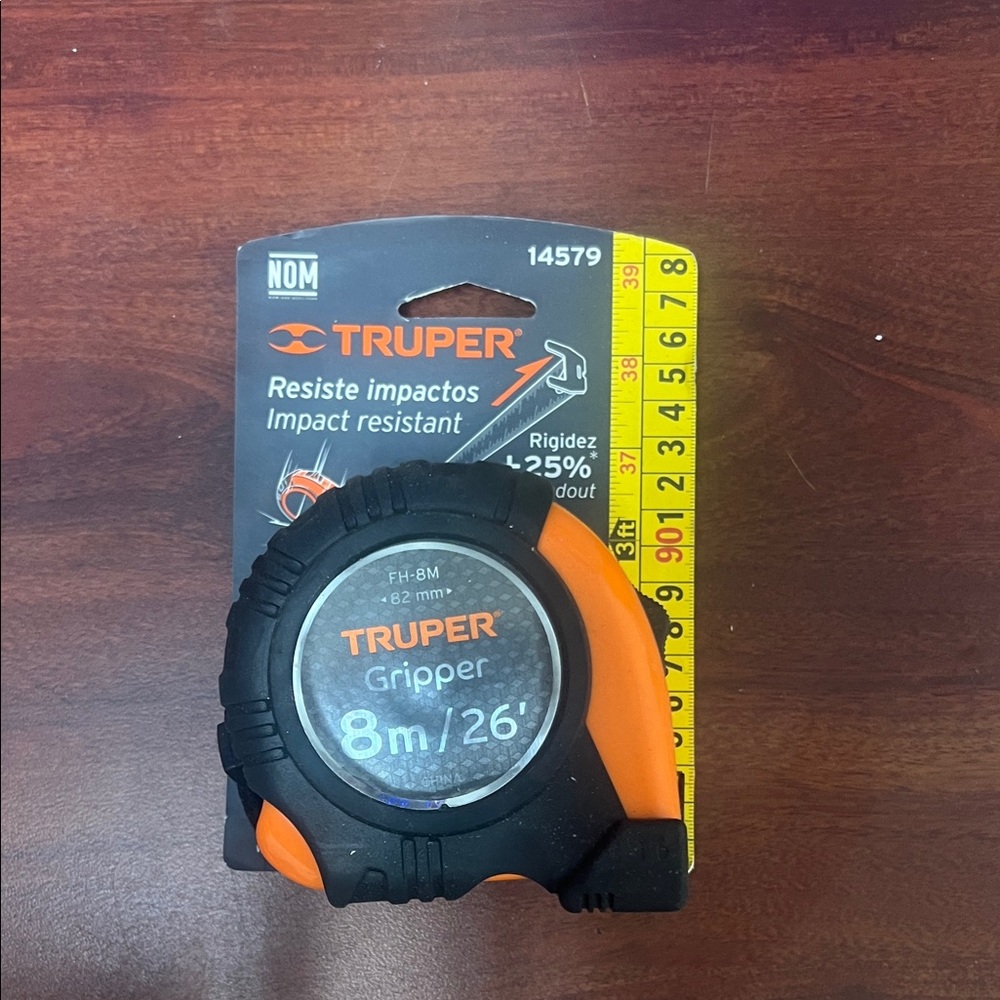 Truper Gripper 8m Tape Measure